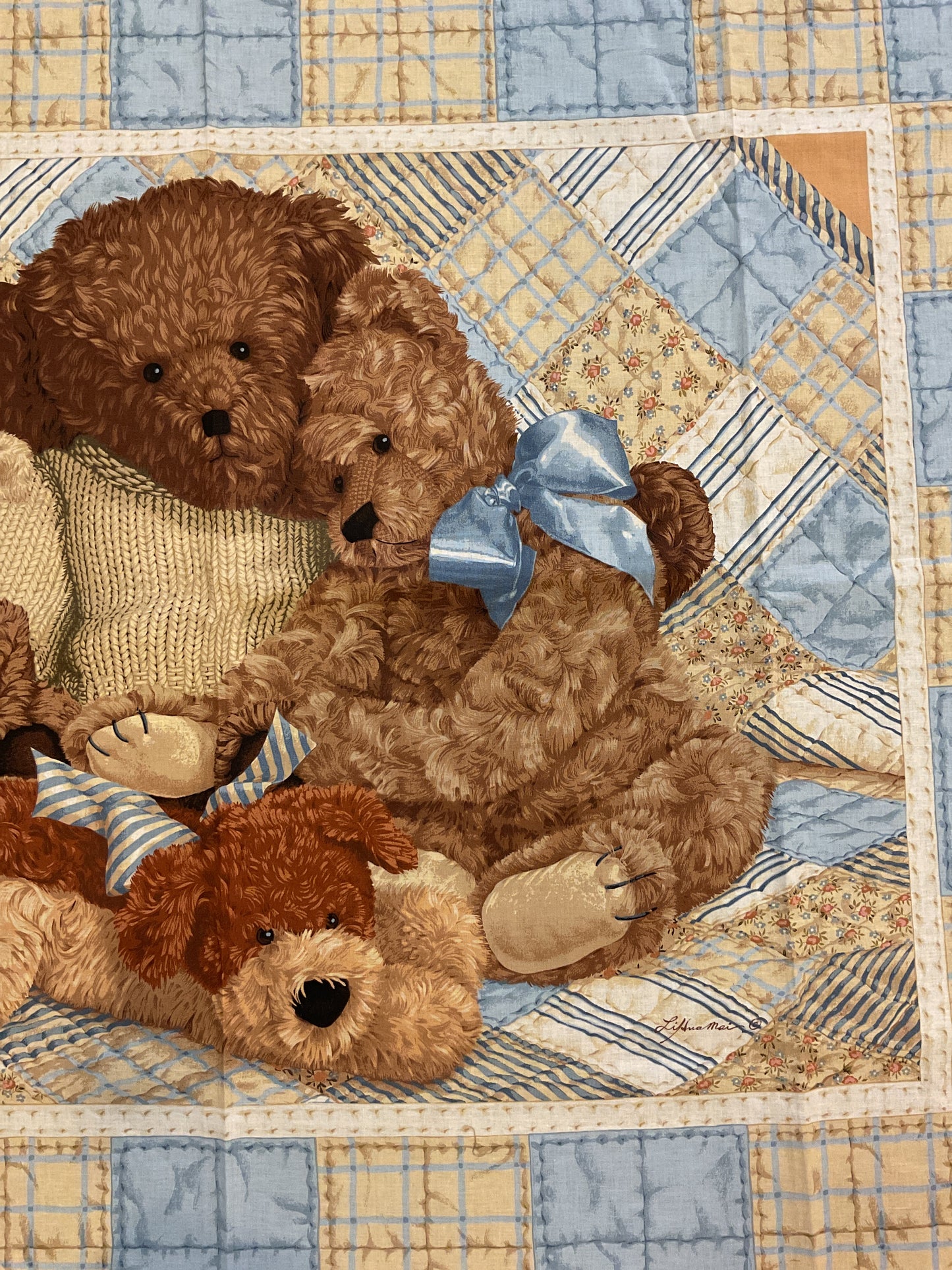 Teddy - Pannello in cotone per bambini