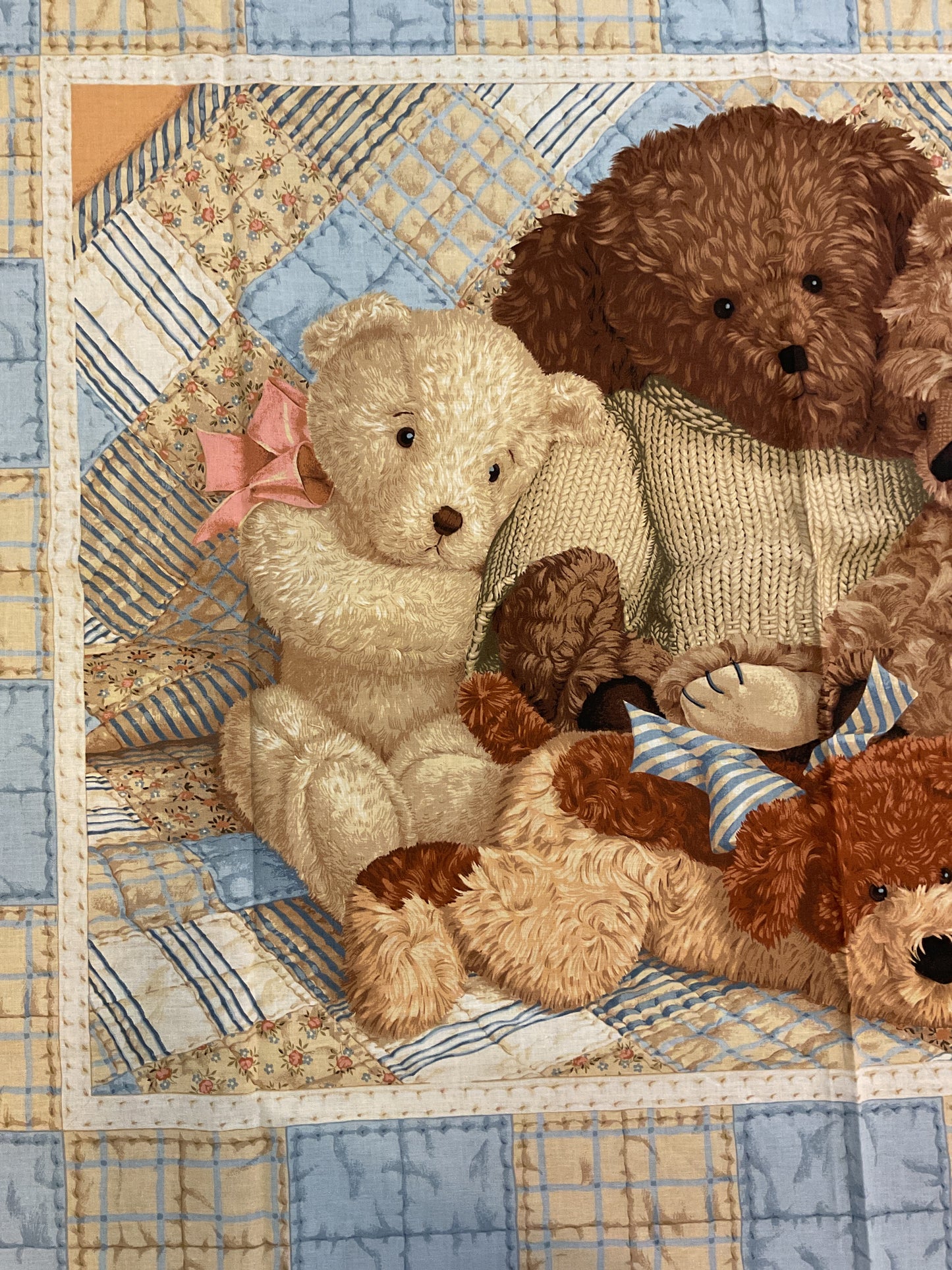 Teddy - Pannello in cotone per bambini