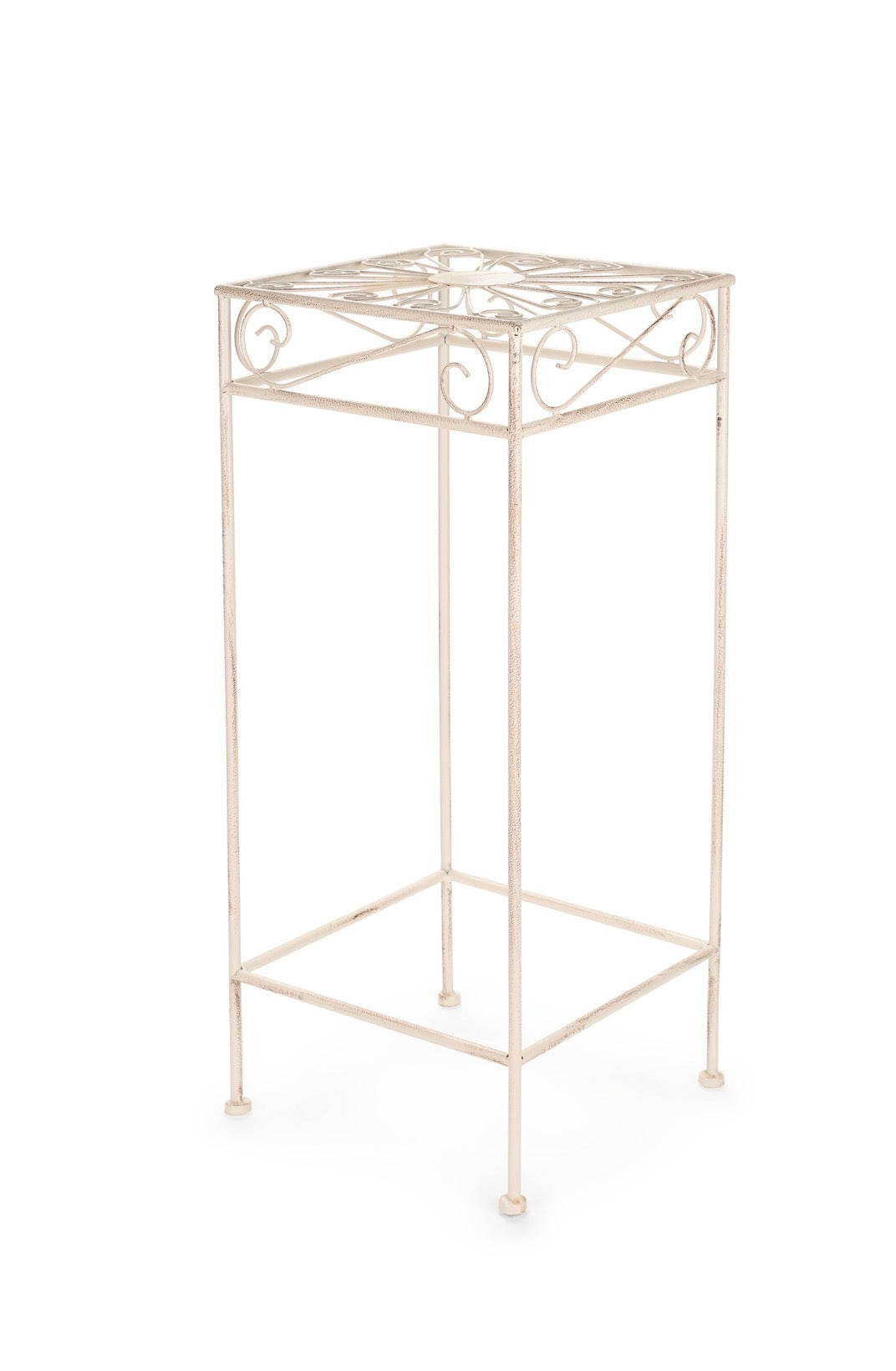 Portavasi in ferro anticato