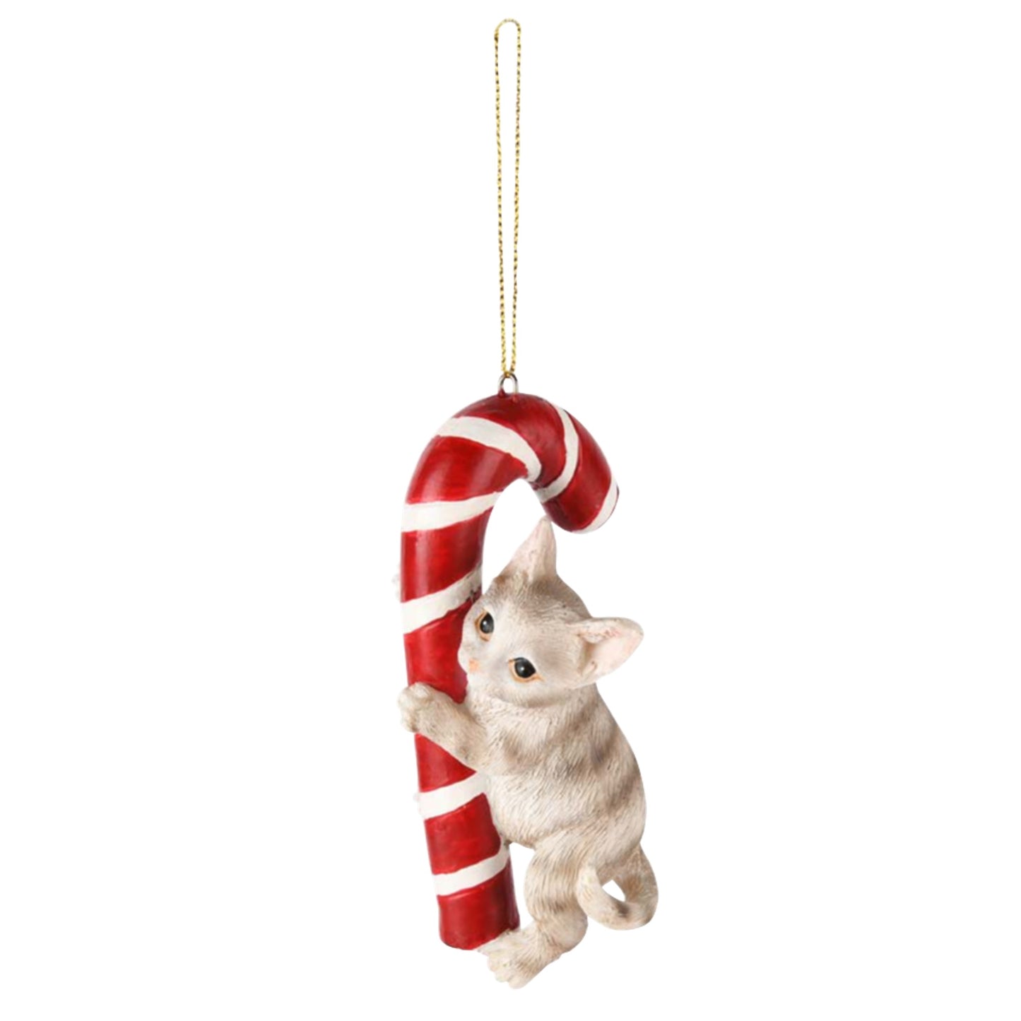 Cane o gatto con bastoncino di zucchero da appendere