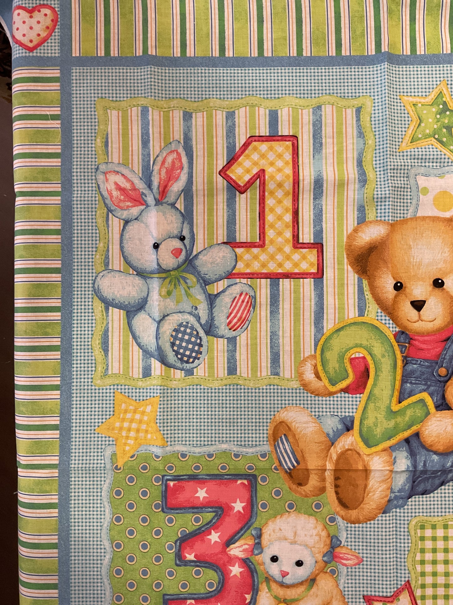 1234 - Pannello in cotone per bambini