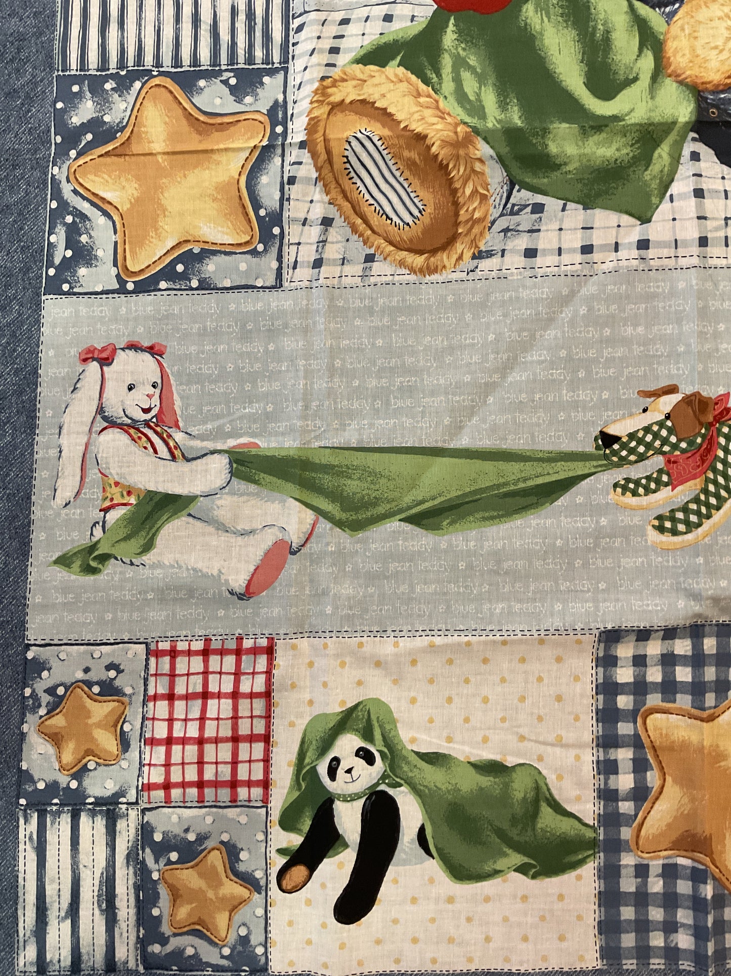 Orsi - Pannello in cotone per bambini