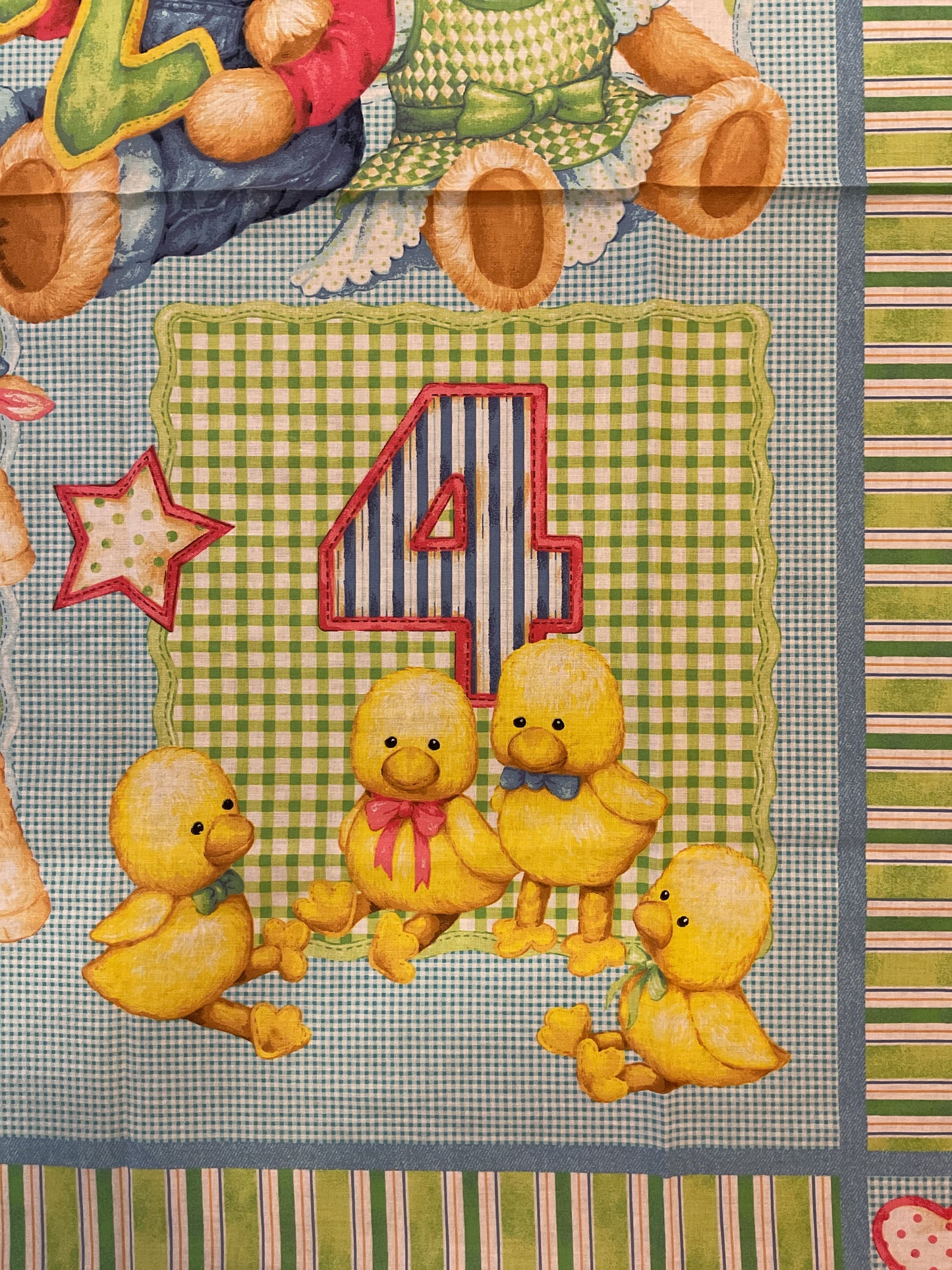 1234 - Pannello in cotone per bambini