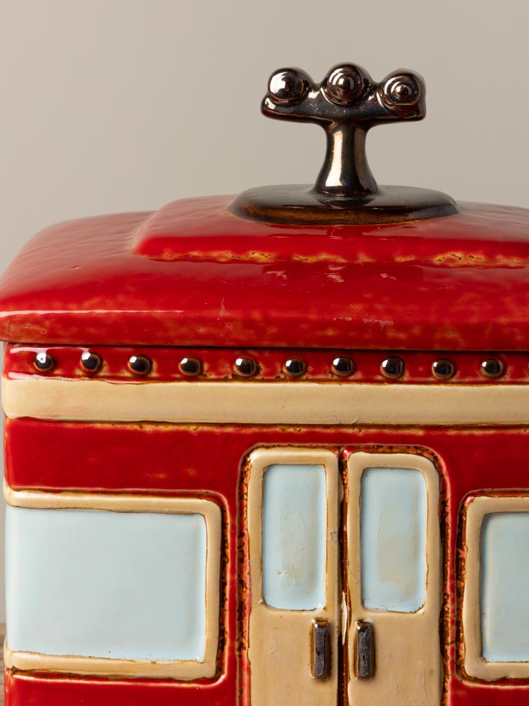 Scatola cabinovia rossa