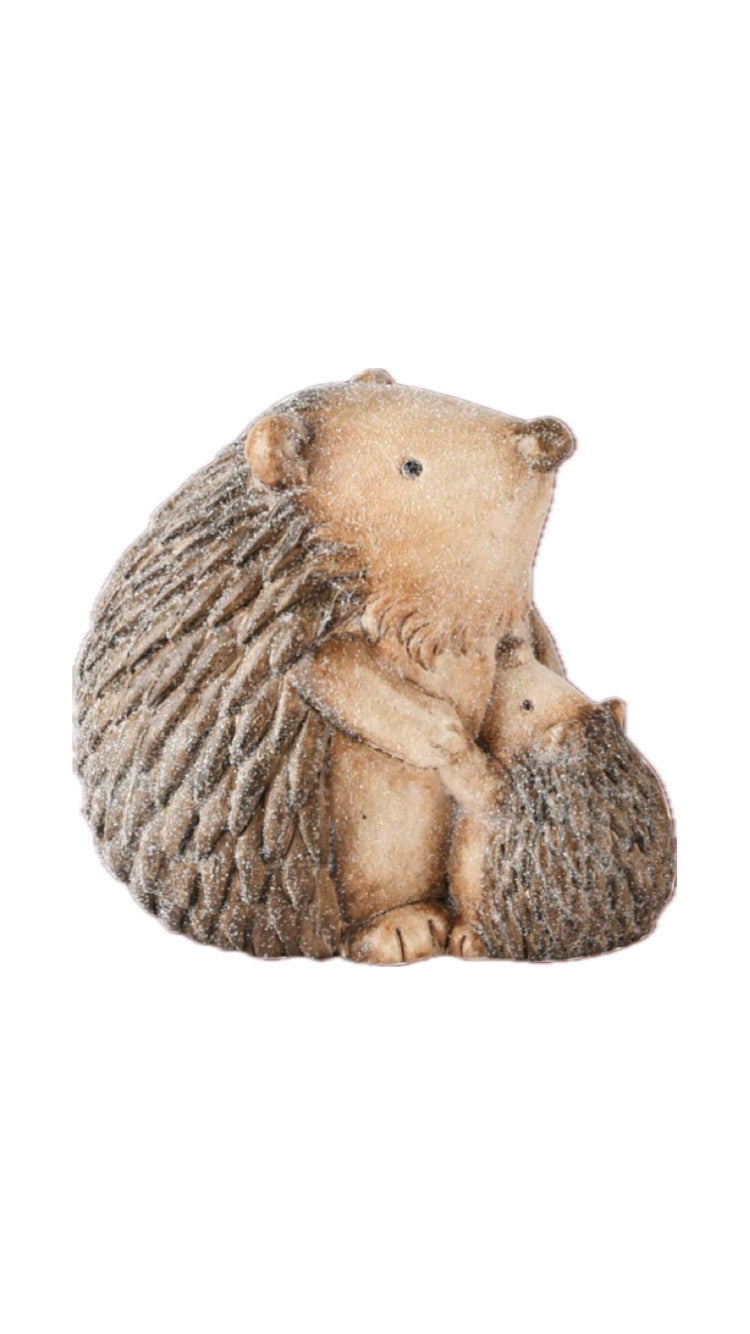 Riccio con cucciolo