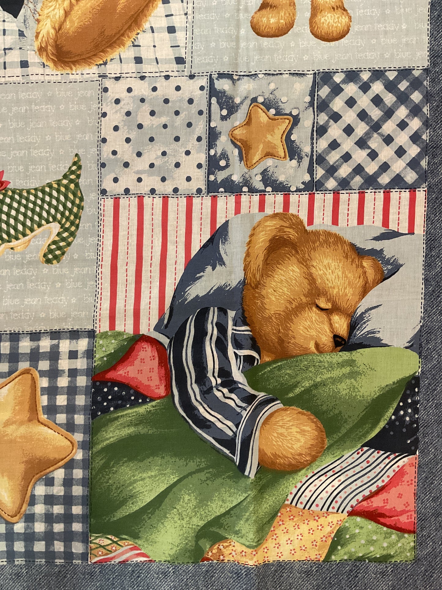 Orsi - Pannello in cotone per bambini