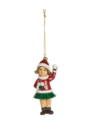Storia di Natale - Bimbi palla di neve