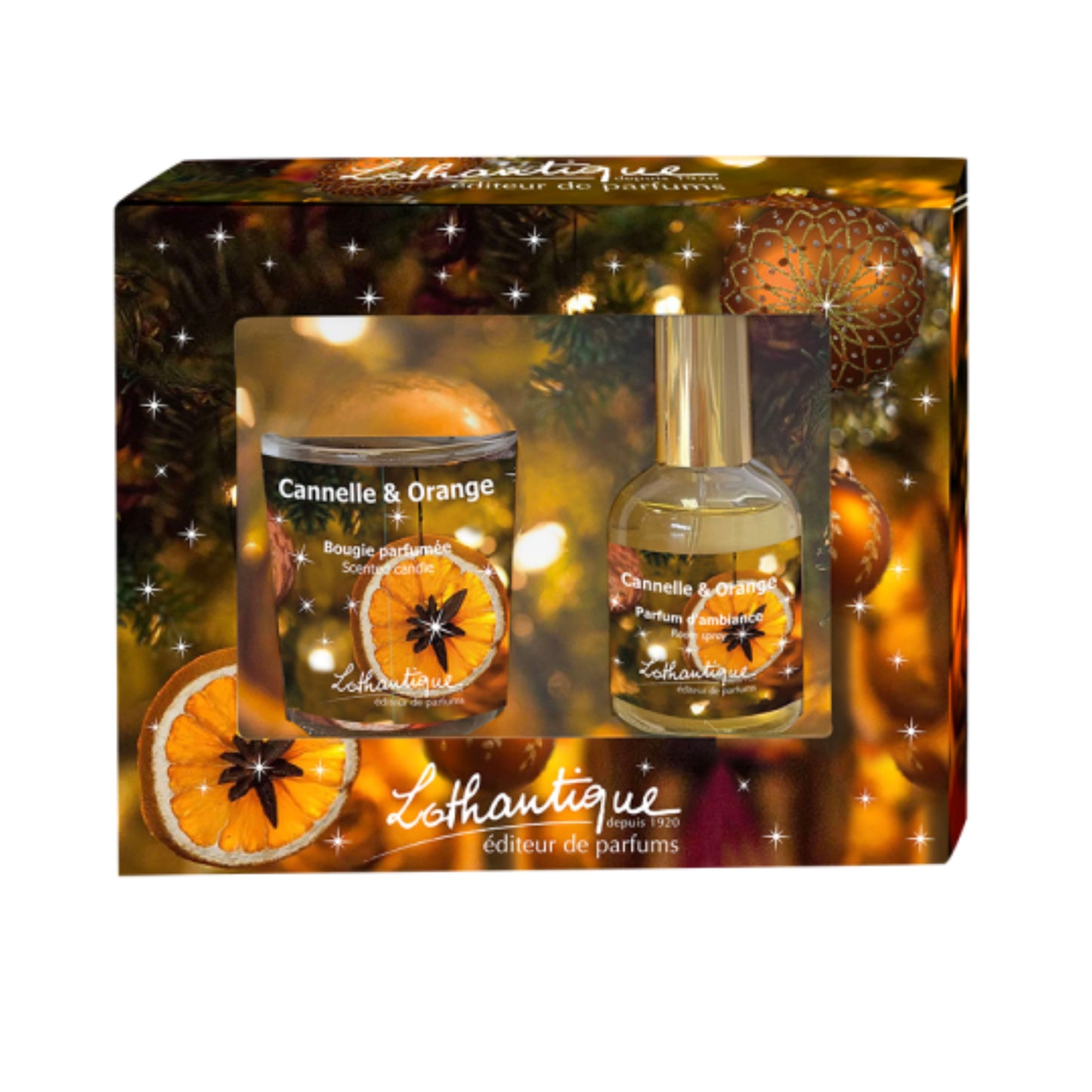 Cannelle & Orange - Confezione candela e Profumatore