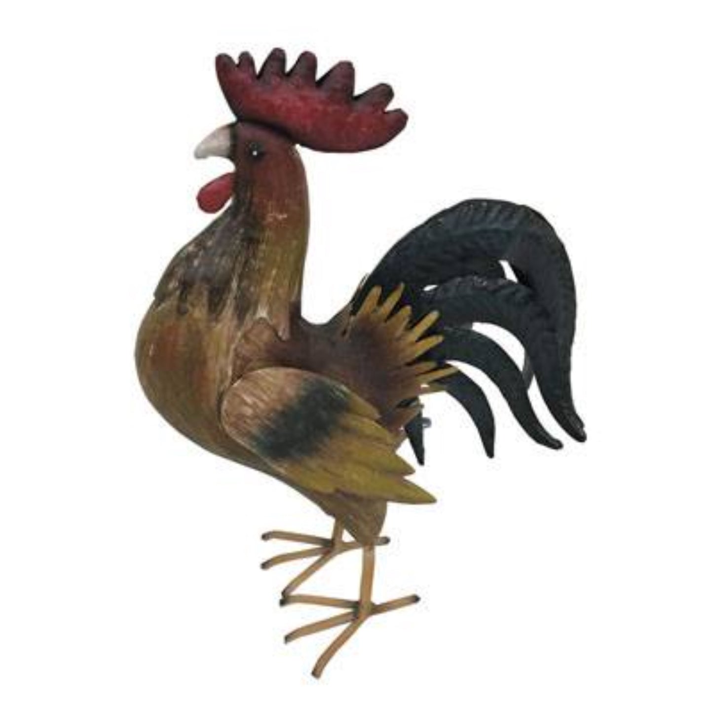 Gallo in metallo