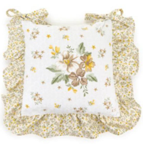 Clarissa - Cuscino con balza