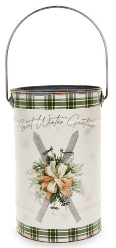 Ricordi - Secchio con sci