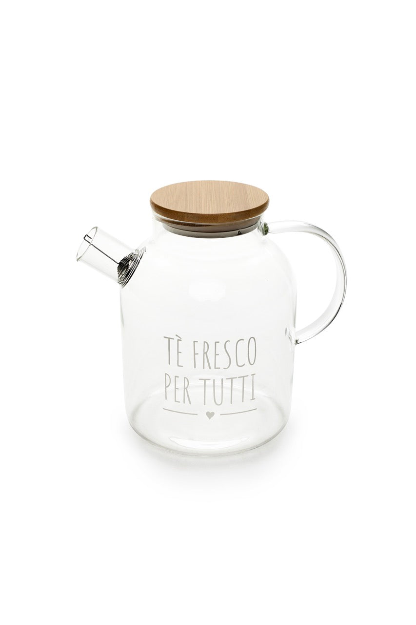 My Home - Teiera con scritta
