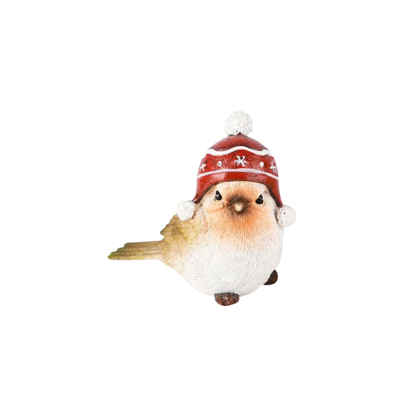 Uccellino con cappello con pompon