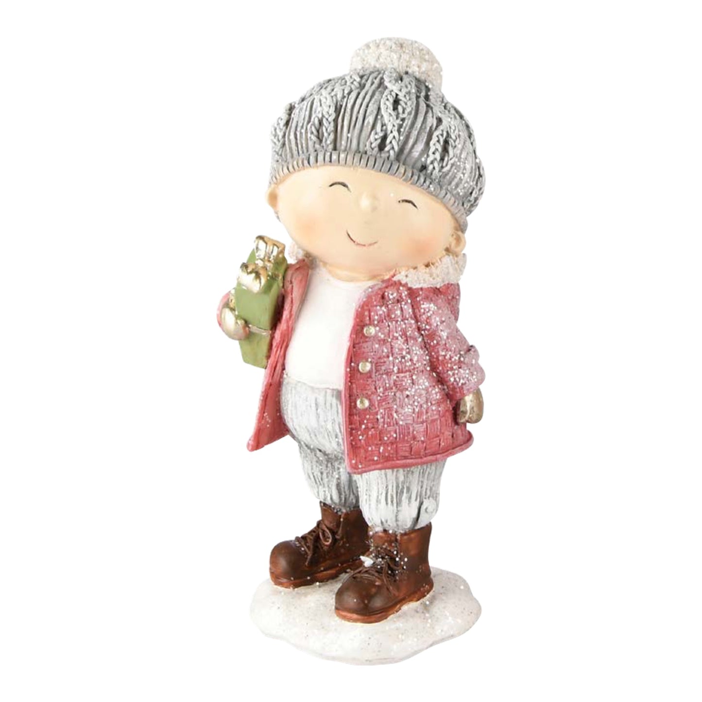 Bambini con stella e pacco regalo