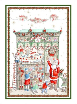 Christmas Shopping Pinocchio - Canovaccio