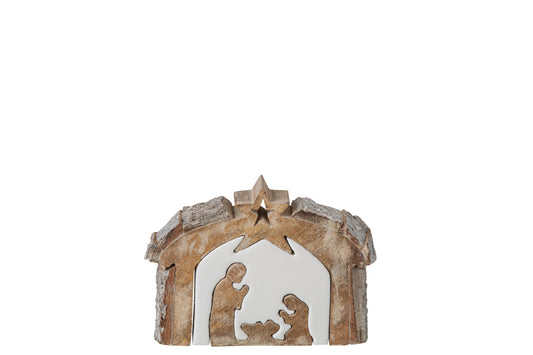Presepe legno di mango
