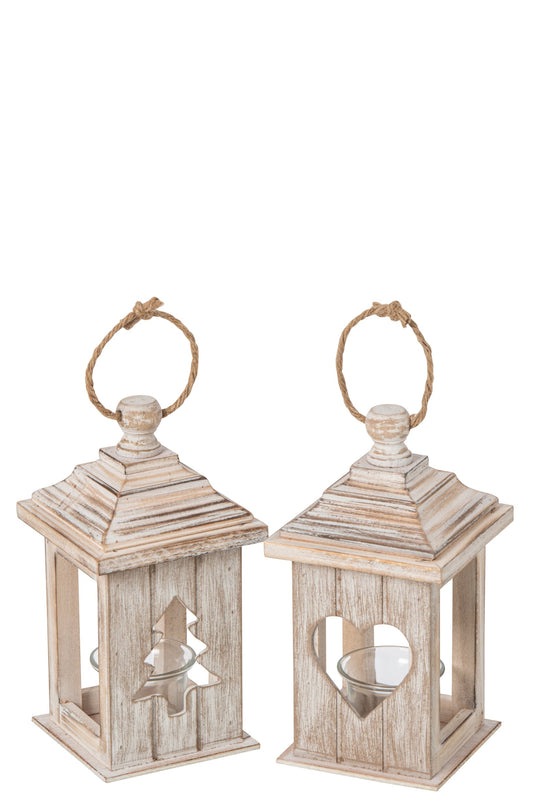 Lanterna legno di abete