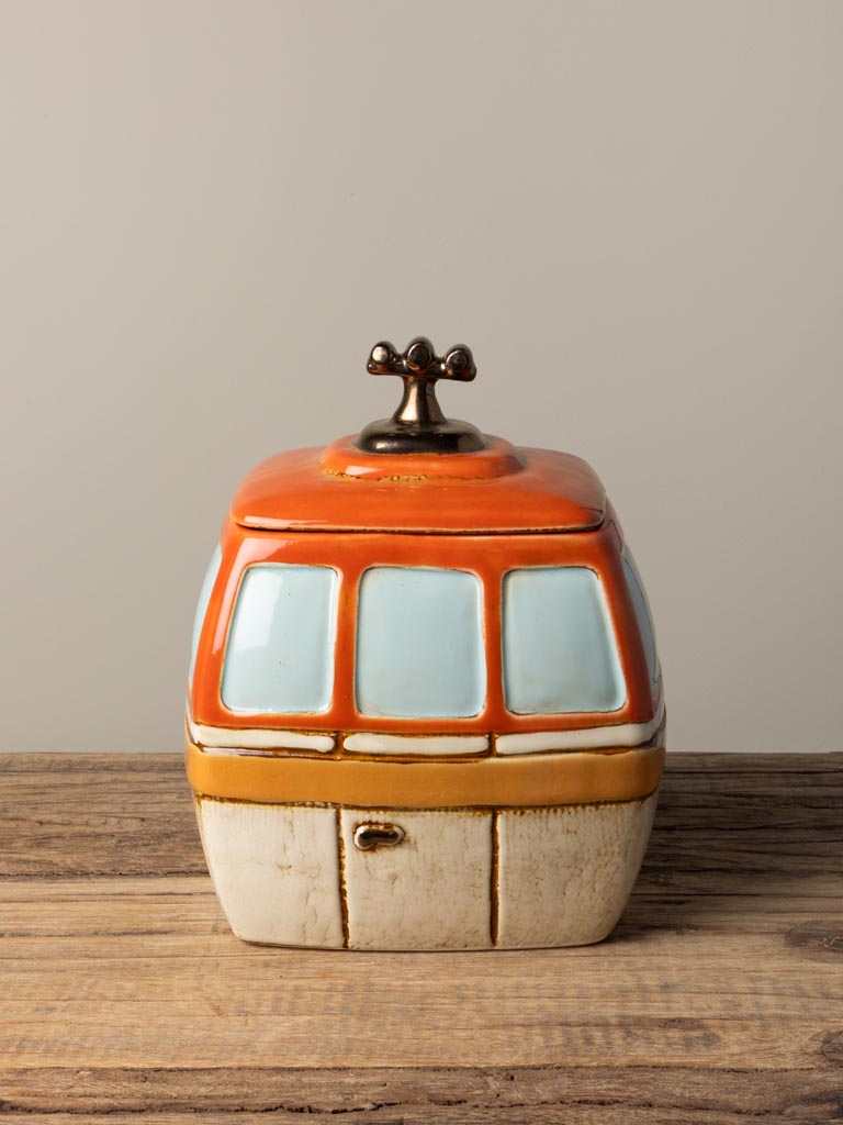 Scatola cabinovia arancione