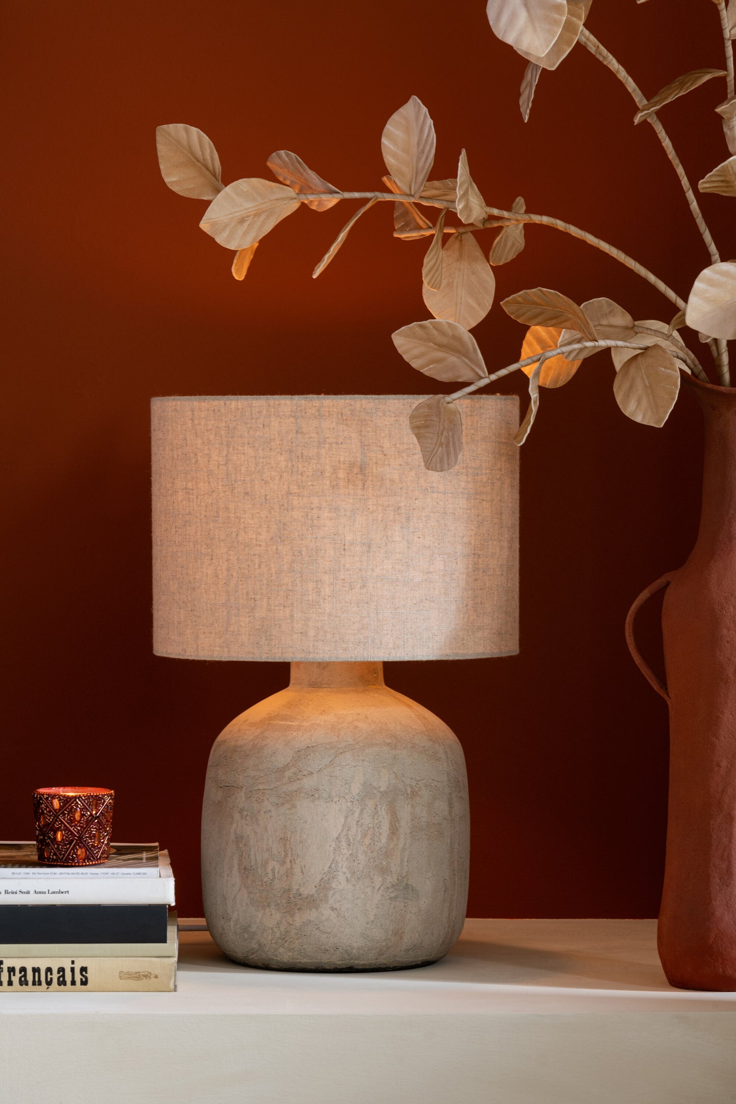 Lampada terracotta
