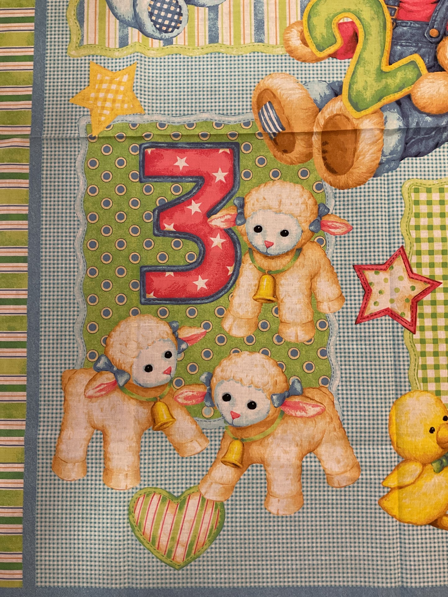 1234 - Pannello in cotone per bambini