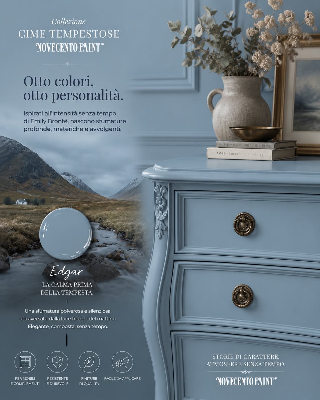 Novecento Paint 500 ml - Cime Tempestose