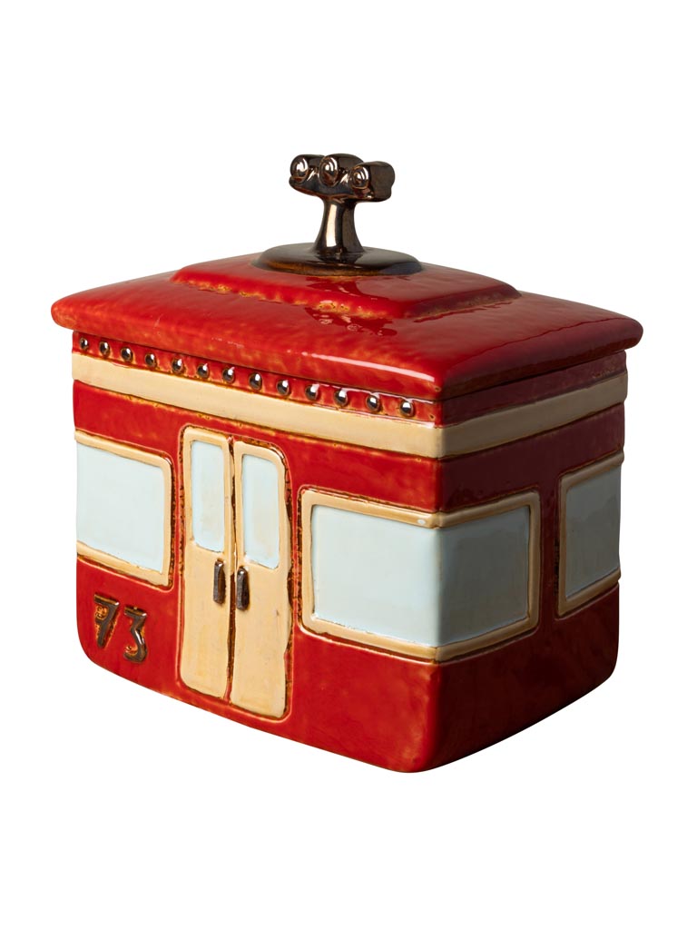 Scatola cabinovia rossa