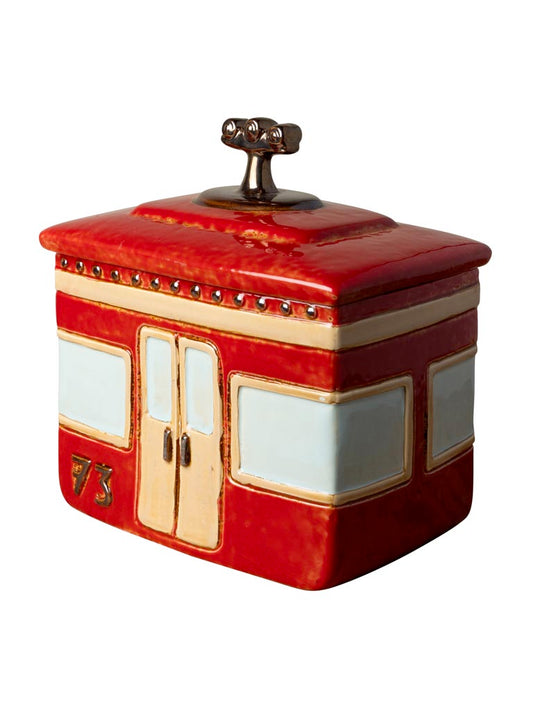 Scatola cabinovia rossa