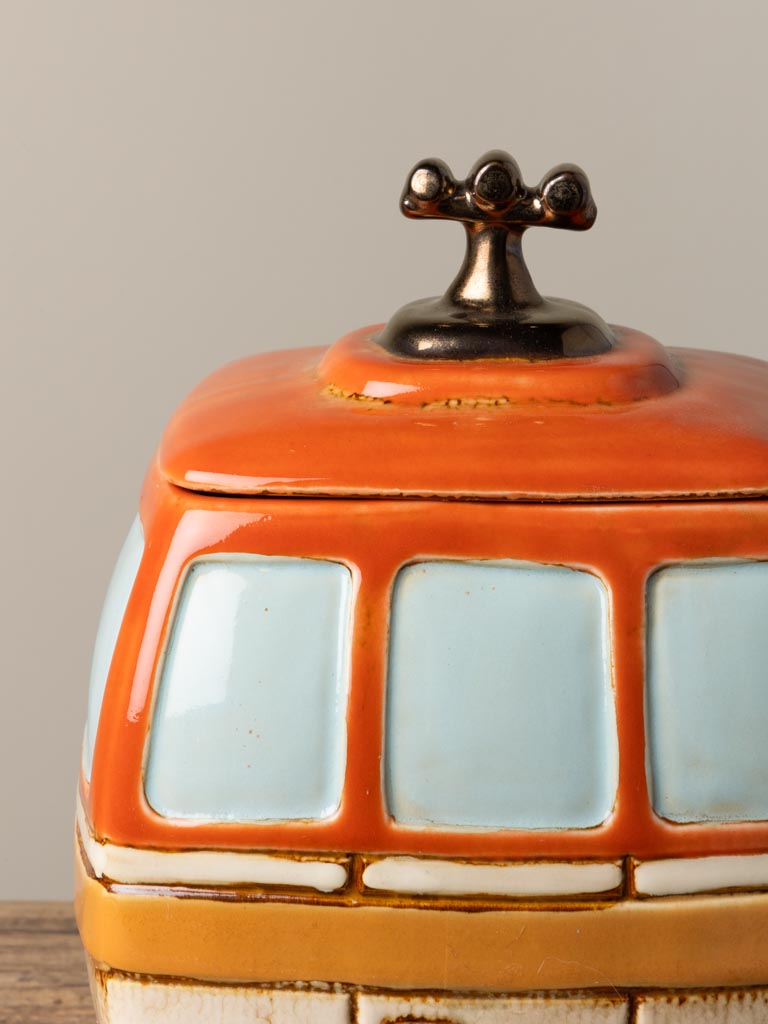 Scatola cabinovia arancione