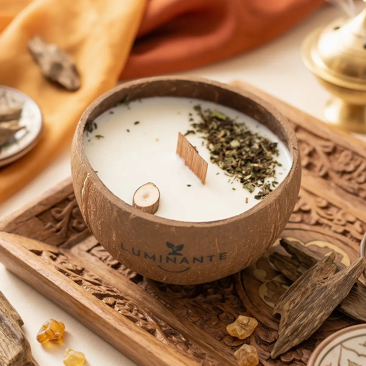 Luminante - Candela profumata legno di argan