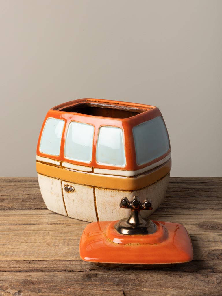 Scatola cabinovia arancione