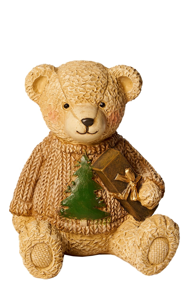 Orsetto con maglione beige