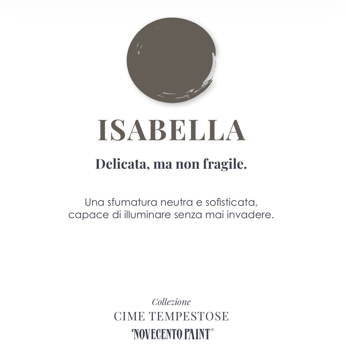 Novecento Paint 500 ml - Cime Tempestose