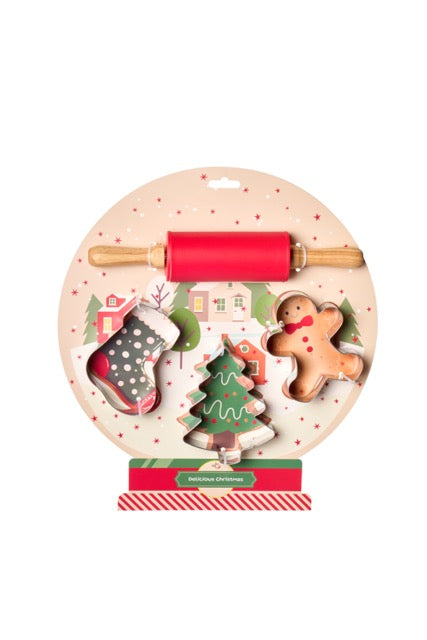 Delicious Christmas - Mattarello e stampini