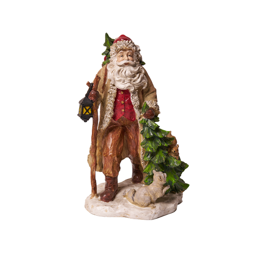 Babbo Natale con cesta