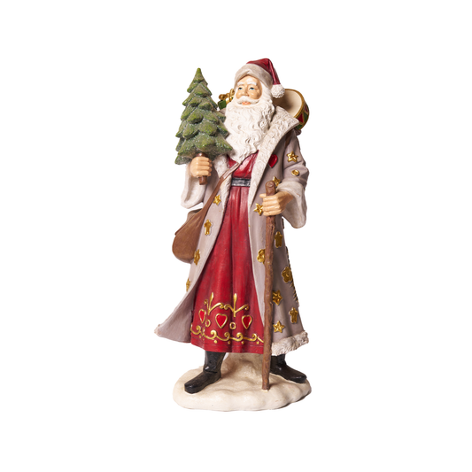 Babbo Natale con pino
