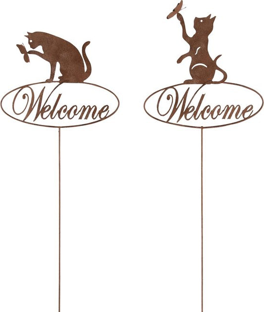 Stick gatto “welcome “