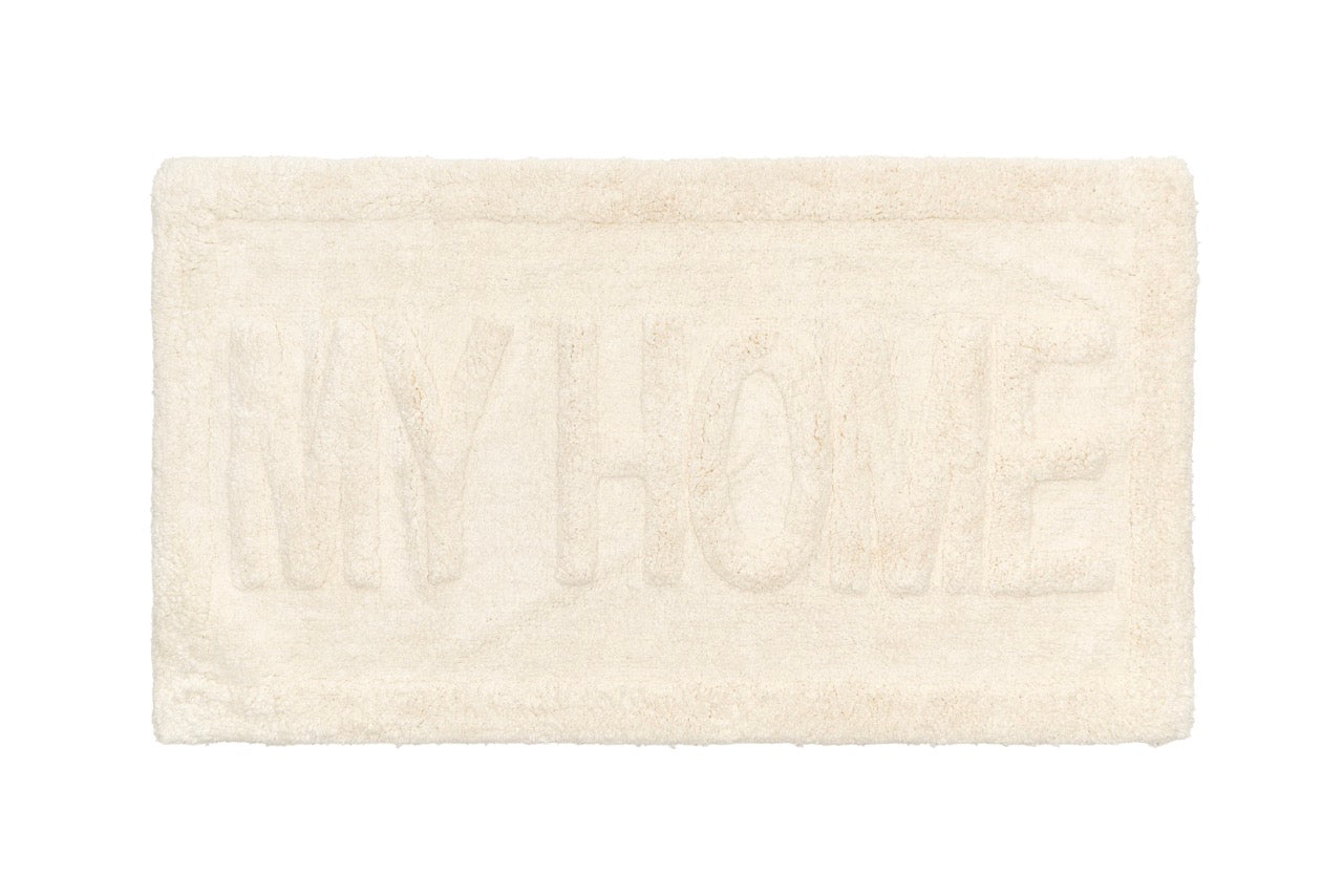 Bathroom - Tappeto con scritta
