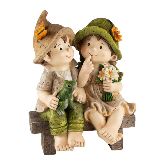 Bambini su panchina