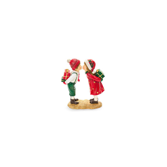 Storia di Natale - Bimbi bacio