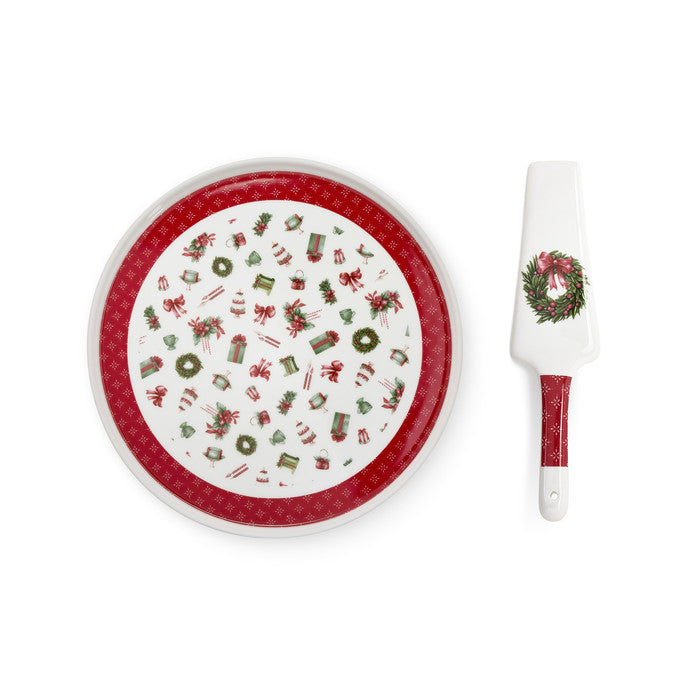 Storia di Natale - Piatto con spatola