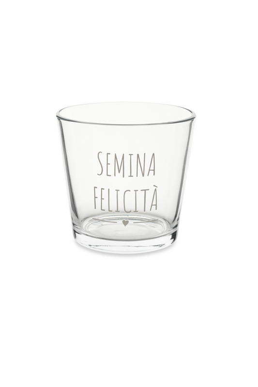 My Home - Vaso con scritta