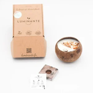Luminante - Candela profumata cuoio e legno