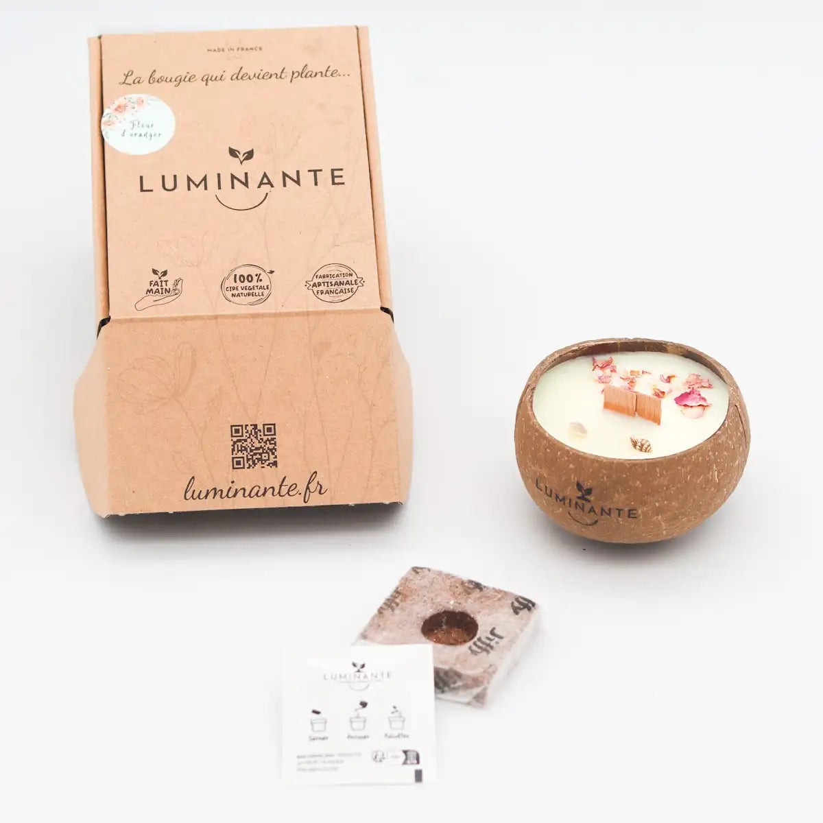 Luminante - Candela profumata fiore di tiare
