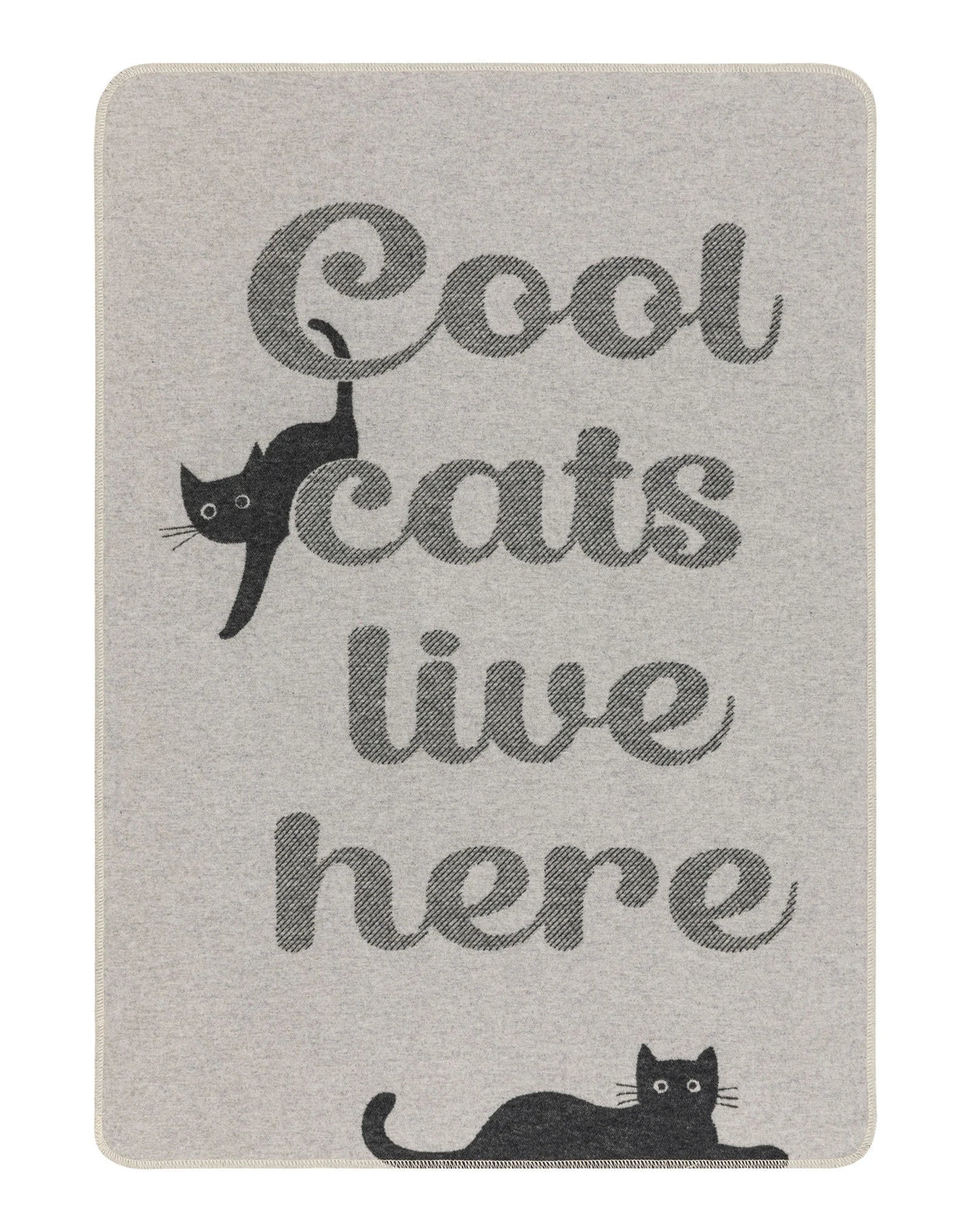 Cool cats live here - Coperta animali