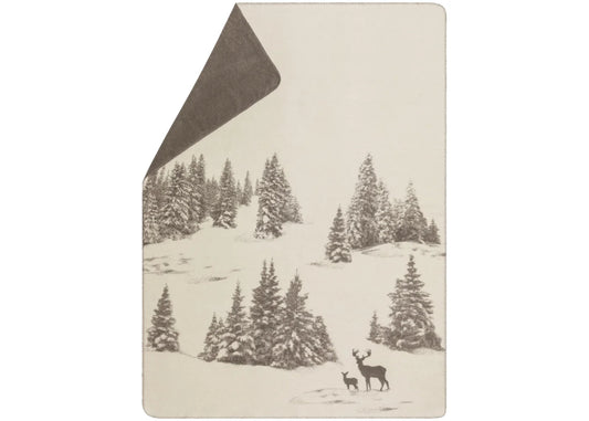 Snowy Trees - Plaid