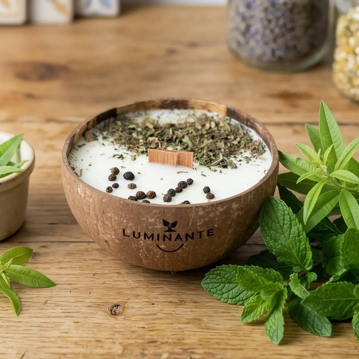 Luminante - Candela profumata verbena e menta